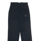ADIDAS Mens Sweatpants Black Straight XS W26 L31