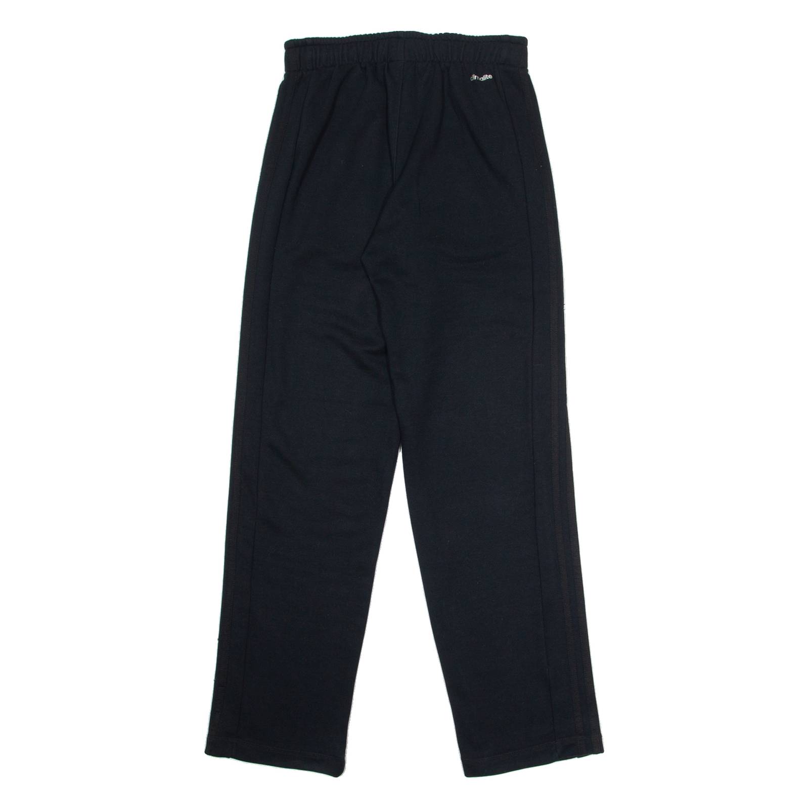 ADIDAS Mens Sweatpants Black Straight XS W26 L31