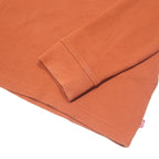 LEVI'S Mens Orange Long Sleeve Crew Neck Cotton Blend T-Shirt S Casual Basics