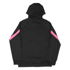 AIR JORDAN Mens Black Pink Zip Hoodie Jacket XL Polyester Blend Sportswear