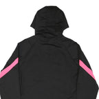 AIR JORDAN Mens Black Pink Zip Hoodie Jacket XL Polyester Blend Sportswear