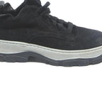 ELLE Womens Lace-Up Suede Black Trainers UK 6 Comfortable Stylish Footwear