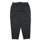 LEE Mens Relaxed Black Cotton Blend Trousers W34 L28 Casual Zip Closure Comfort