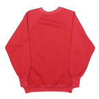 AMERICAS FINEST Womens Red I Am Loved Bear Crew Neck M Cute Cotton Blend