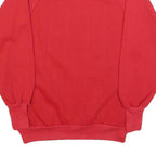 AMERICAS FINEST Womens Red I Am Loved Bear Crew Neck M Cute Cotton Blend