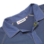 LOTTO Mens Blue Graphic Print Short Sleeve Polo Shirt L Cotton Blend Casual