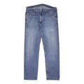 LEVI'S 505 Mens Blue Regular Straight Denim W36 L32 Classic Cotton Blend Zip