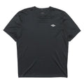 UMBRO Mens Black Polyester T-Shirt M Short Sleeve Crew Neck Sportswear