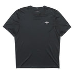 UMBRO Mens Black Polyester T-Shirt M Short Sleeve Crew Neck Sportswear