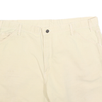 DICKIES Womens Shorts Beige Casual Cotton Blend XL W40 Workwear Relaxed Fit