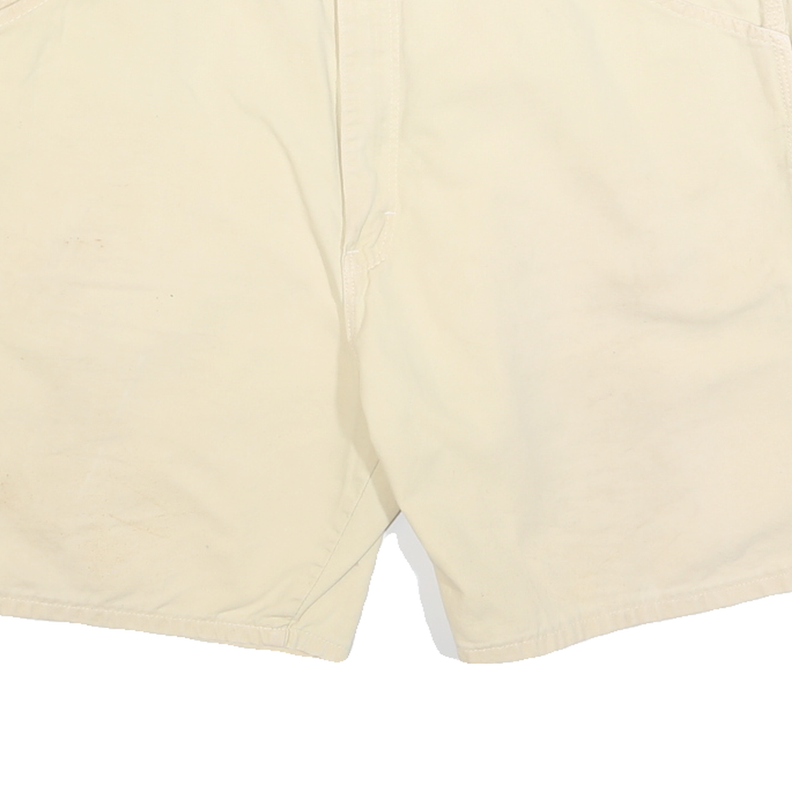 DICKIES Womens Shorts Beige Casual Cotton Blend XL W40 Workwear Relaxed Fit