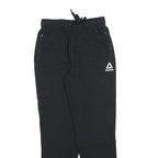 REEBOK Womens Joggers Black S W26 L30 Slim Tapered Cotton Blend Comfort
