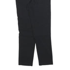 REEBOK Womens Joggers Black S W26 L30 Slim Tapered Cotton Blend Comfort