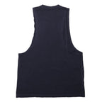GYMSHARK Womens Navy Blue Sleeveless Top Crew Neck S Gym Workout Fitness