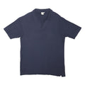 COTTON TRADERS Mens Blue Short Sleeve Plain Polo Shirt XL Casual Summer Wear