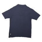 COTTON TRADERS Mens Blue Short Sleeve Plain Polo Shirt XL Casual Summer Wear