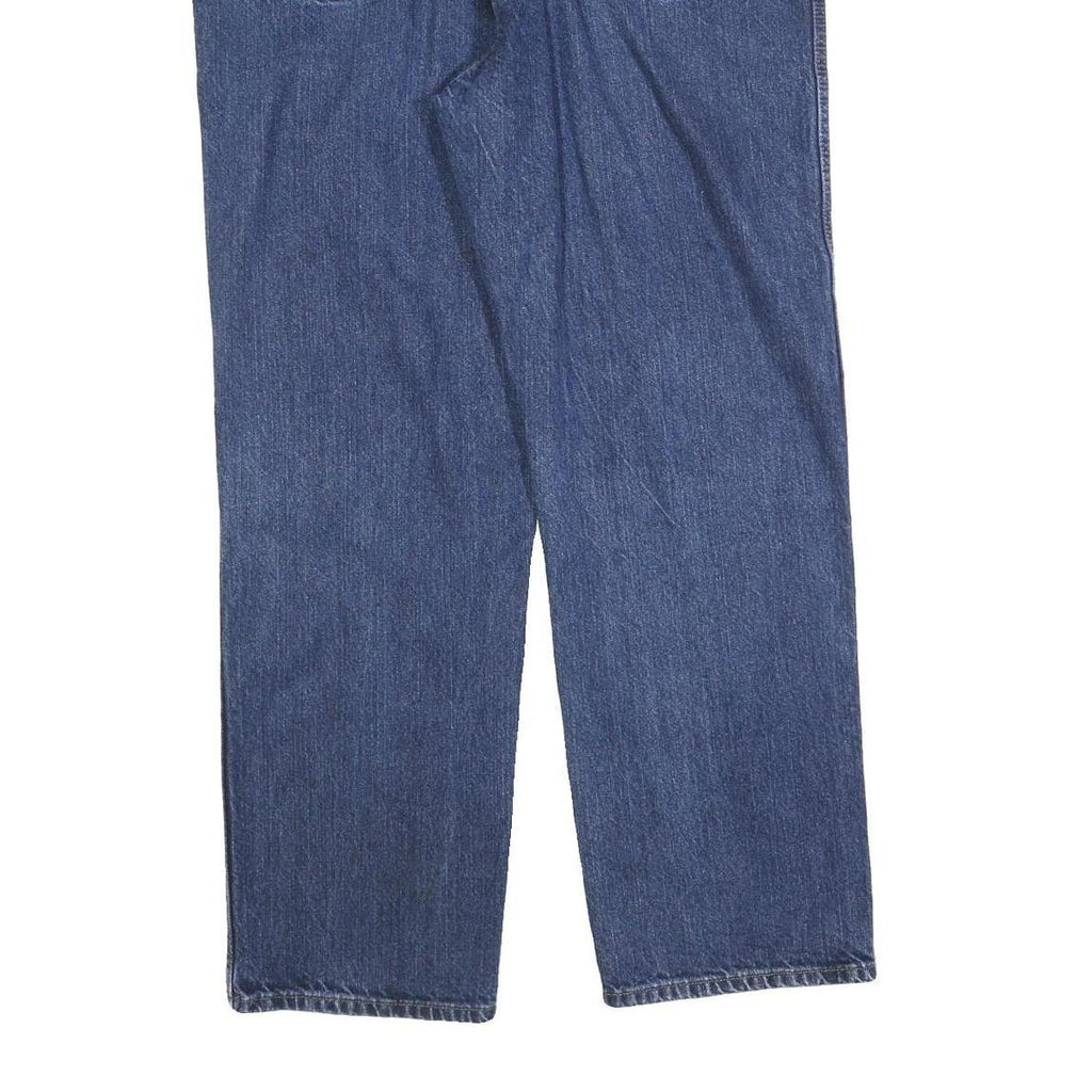 DICKIES Mens Jeans Blue Regular Straight Denim Medium W40 L32 Classic Cotton