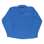 BERGHAUS Mens Blue Patterned Jumper Pullover 2XL Outdoor Activewear Fleece