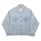 LEVI'S Mens Blue Denim Button Jacket M Cotton Classic Casual Outerwear