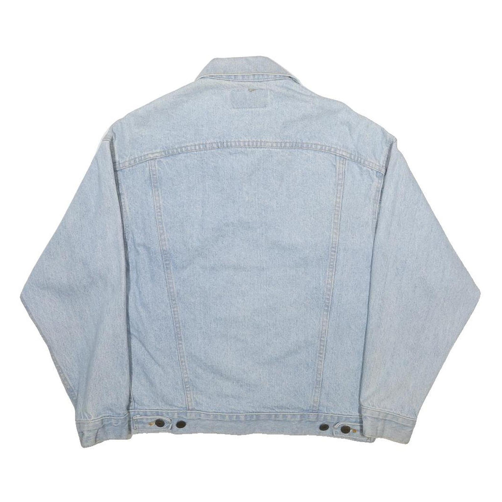 LEVI'S Mens Blue Denim Button Jacket M Cotton Classic Casual Outerwear