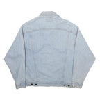 LEVI'S Mens Blue Denim Button Jacket M Cotton Classic Casual Outerwear
