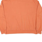 LEVI'S Mens Orange Cotton Blend Crew Neck M Sweatshirt Casual Pullover