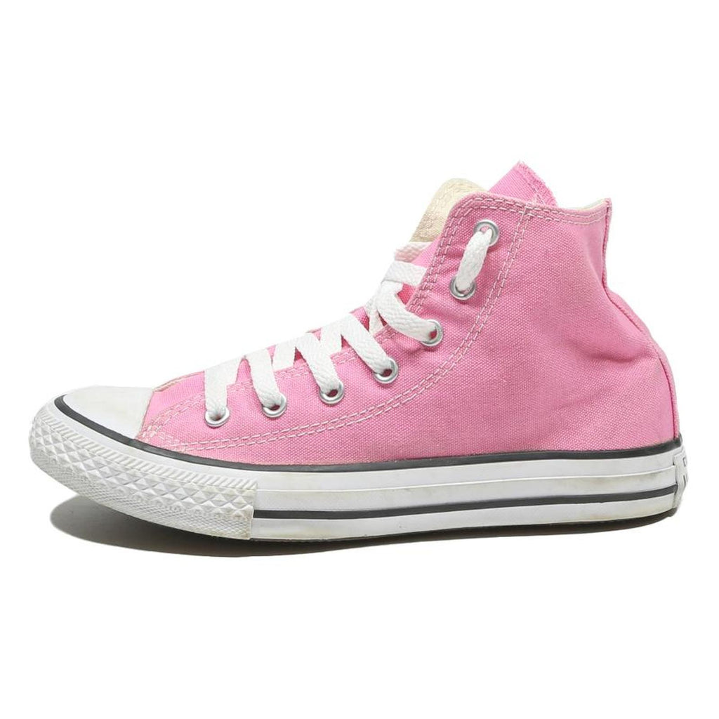 CONVERSE Chuck Taylor All Star Girls Pink Canvas UK 2.5 High Top Trainers