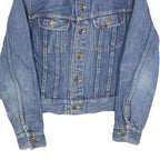 LEE Womens Blue Denim Jacket XS Cotton Classic Button Closure Casual Wear