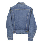 LEE Womens Blue Denim Jacket XS Cotton Classic Button Closure Casual Wear