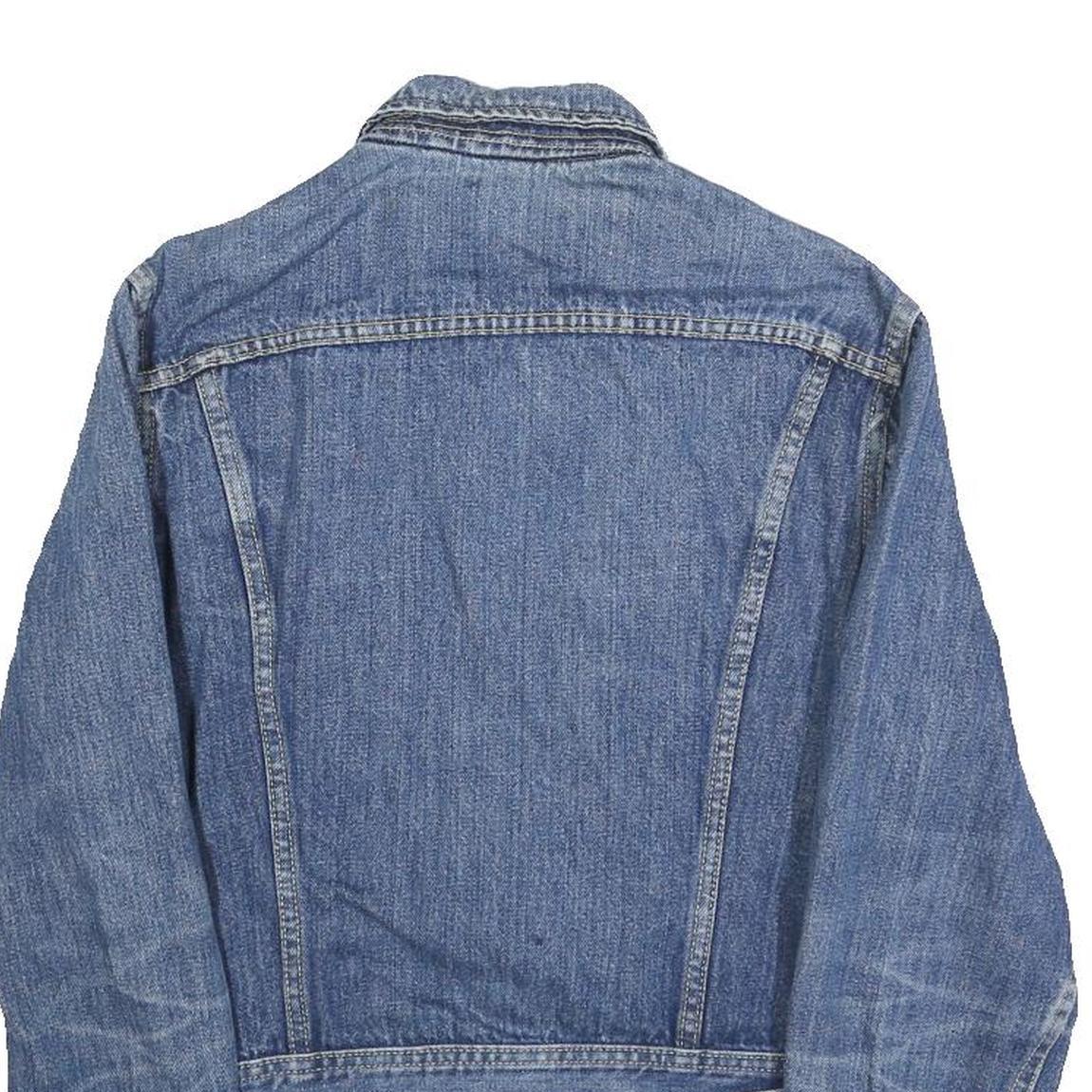 LEE Womens Blue Denim Jacket XS Cotton Classic Button Closure Casual Wear