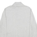 NAUTICA Mens Grey Plain Pullover Jumper 2XL Cotton Crew Neck Casual Knitwear