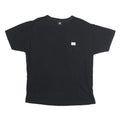 NEW BALANCE Mens Black Pocket T-Shirt L Short Sleeve Crew Neck Cotton Casual