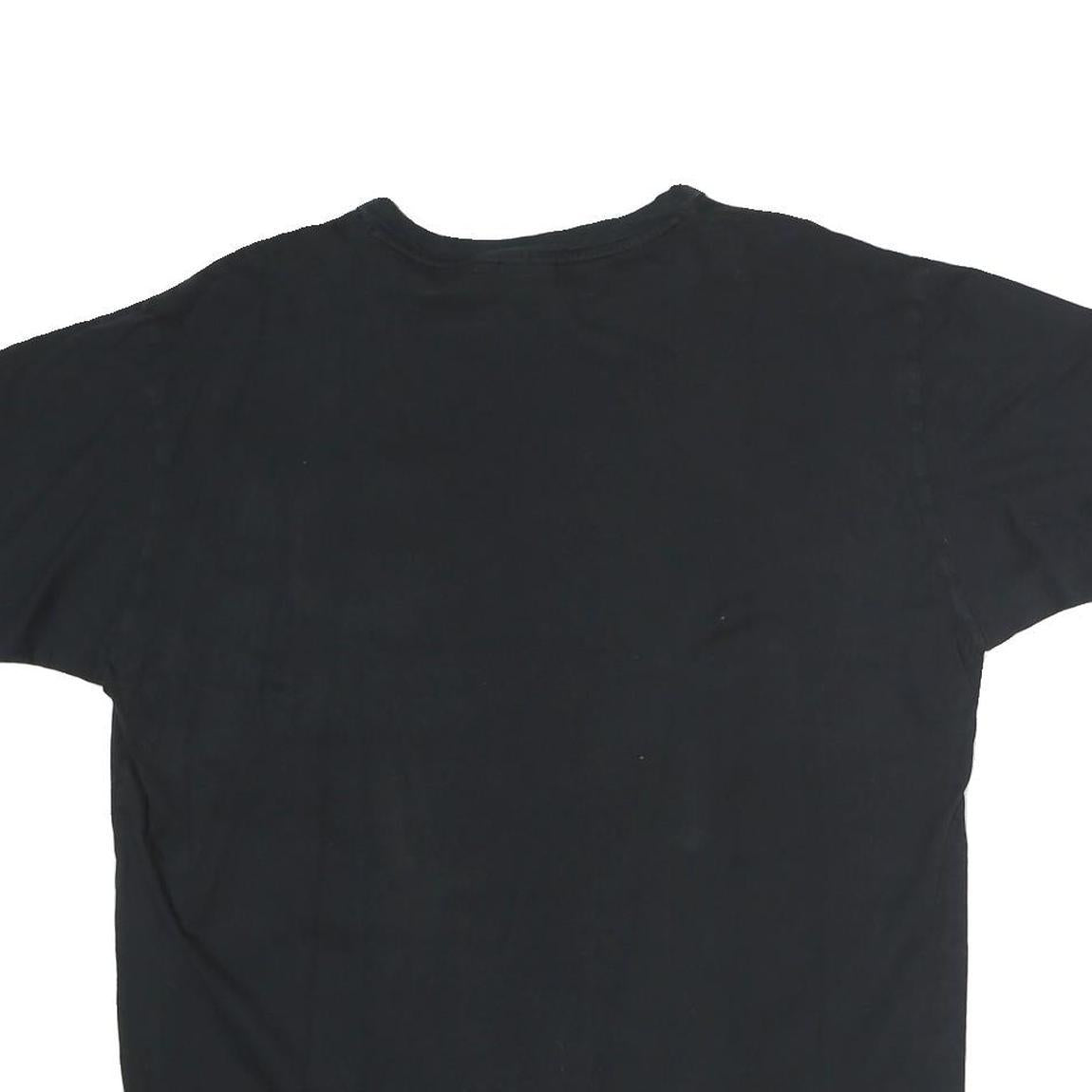 NEW BALANCE Mens Black Pocket T-Shirt L Short Sleeve Crew Neck Cotton Casual