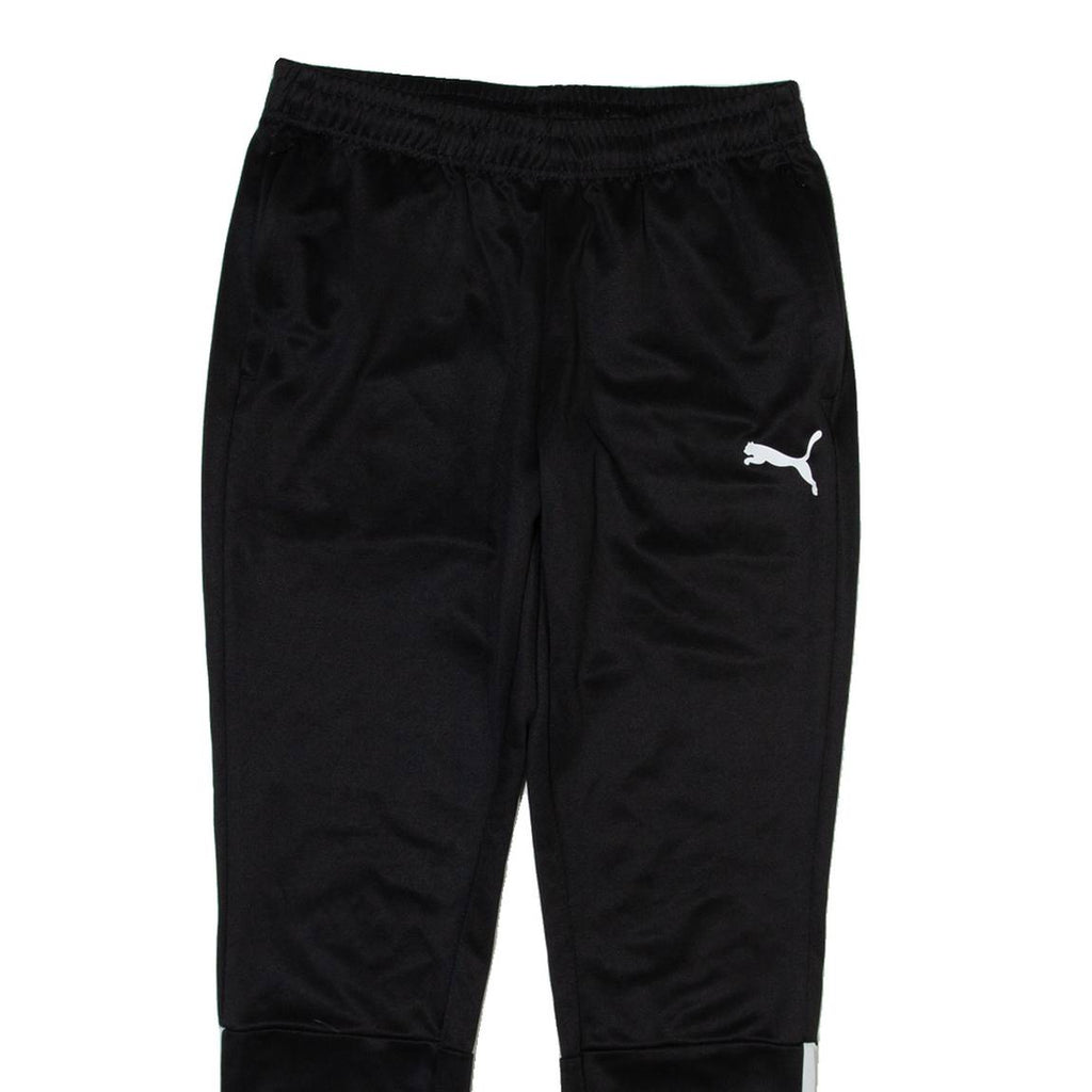 PUMA Mens Track Pants Black Tapered M W28 L28