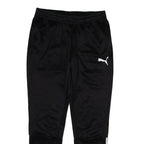 PUMA Mens Track Pants Black Tapered M W28 L28
