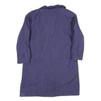RAVENS Womens Purple Button Polyester Blend Jacket UK 14 Classic Plain Stylish