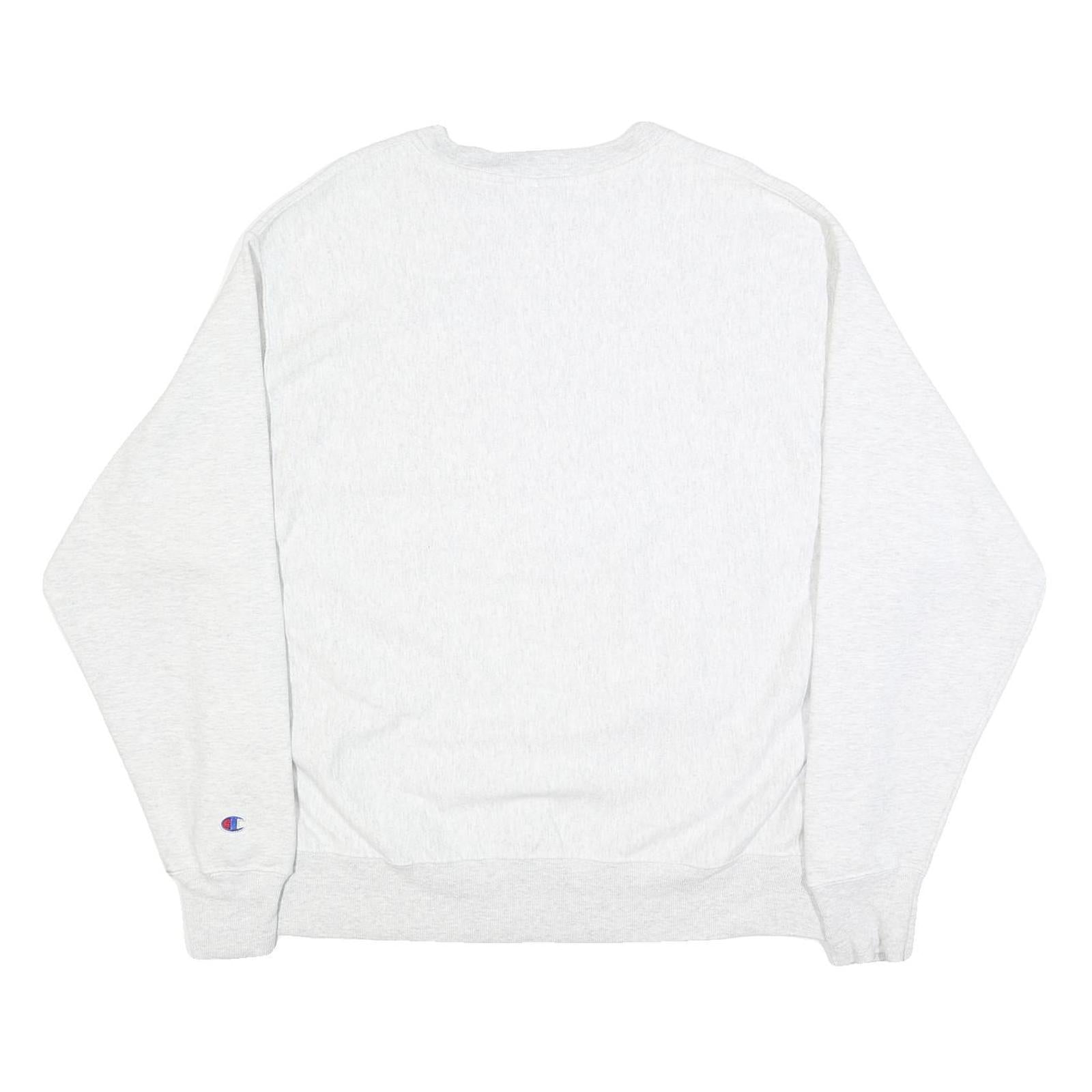 CHAMPION REVERSE WEAVE Mens White Washington State Crew Neck XL Sweatshirt