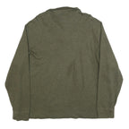 POLO RALPH LAUREN Mens Green Pullover Plain V-Neck Basic Knit XL Cotton Blend