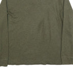 POLO RALPH LAUREN Mens Green Pullover Plain V-Neck Basic Knit XL Cotton Blend