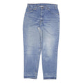 LEVI'S Mens Jeans Blue Relaxed Straight Denim Medium W32 L30 Classic Casual Zip