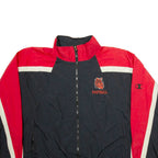 CHAMPION Football Mens Windbreaker Jacket Black 2XL