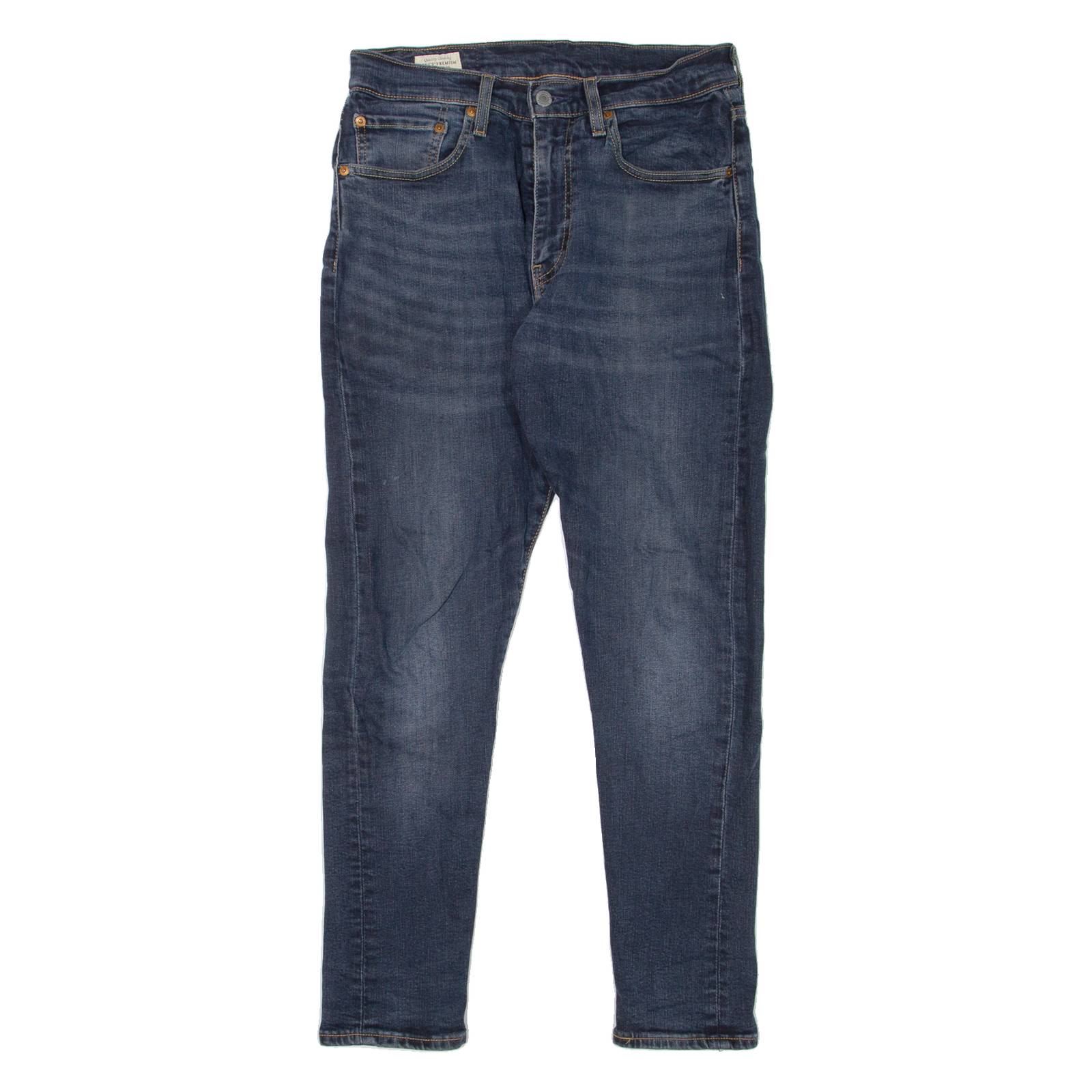 LEVI'S 512 BIG E Jeans Mens Blue Slim Tapered W28 L30