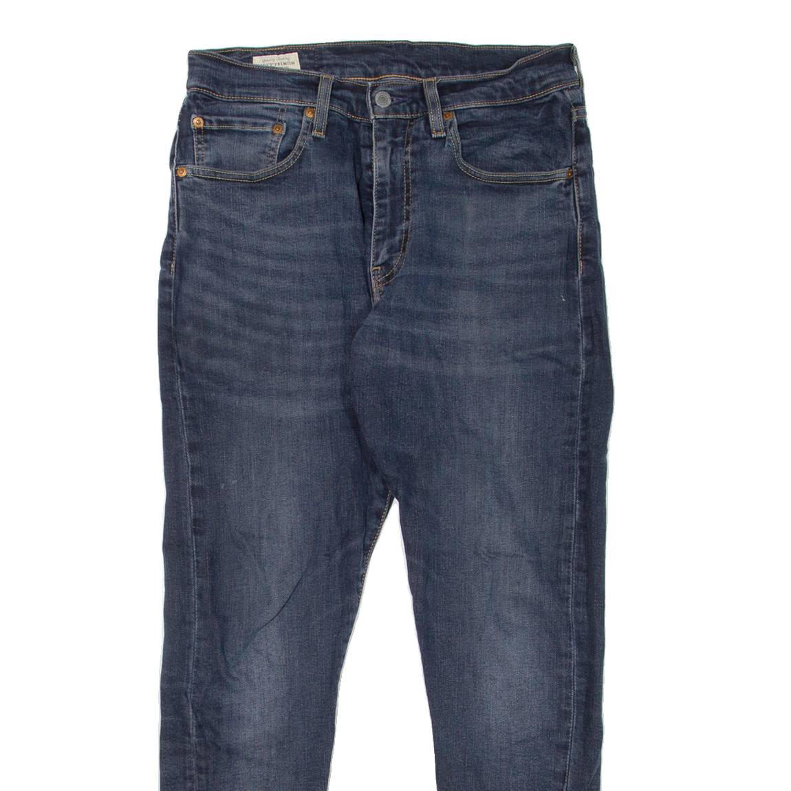 LEVI'S 512 BIG E Jeans Mens Blue Slim Tapered W28 L30
