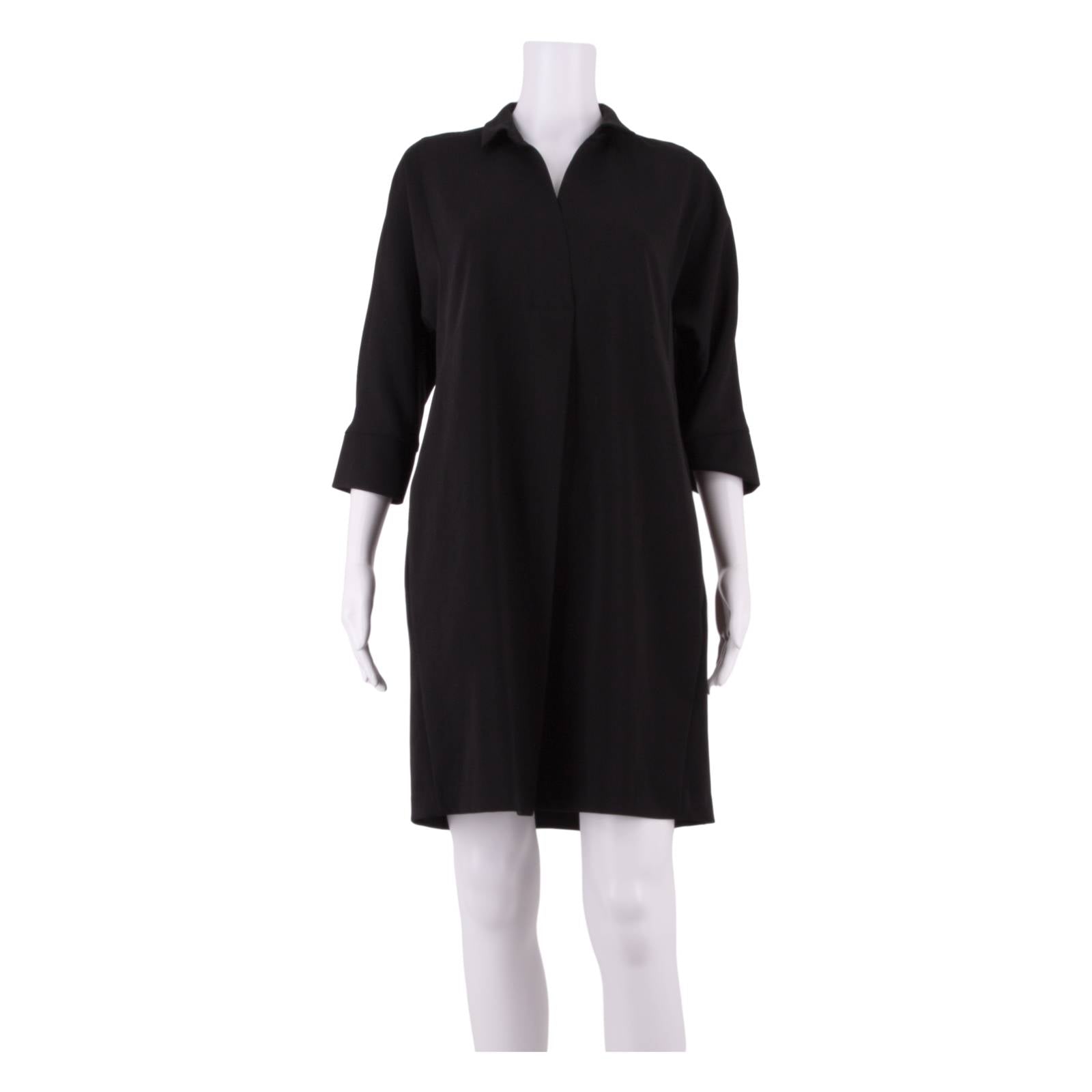 PHASE EIGHT Womens Shift Dress Black Knee Length UK 10