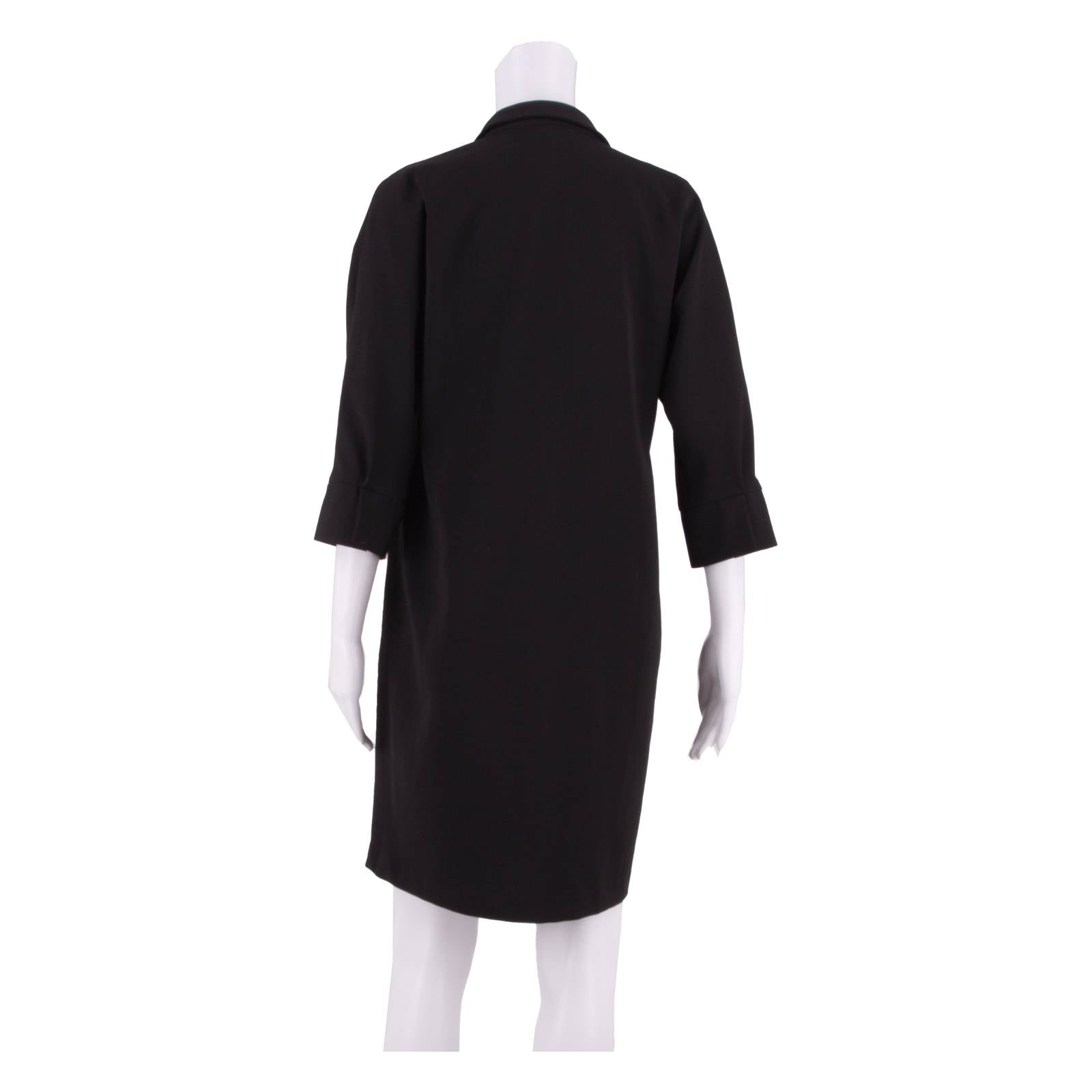 PHASE EIGHT Womens Shift Dress Black Knee Length UK 10