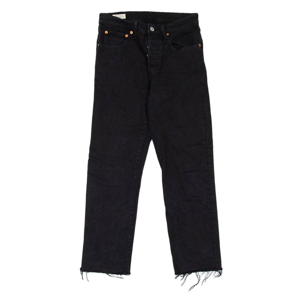 LEVI'S 501 BIG E Jeans Womens Black Regular Straight W26 L25