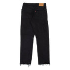 LEVI'S 501 BIG E Jeans Womens Black Regular Straight W26 L25