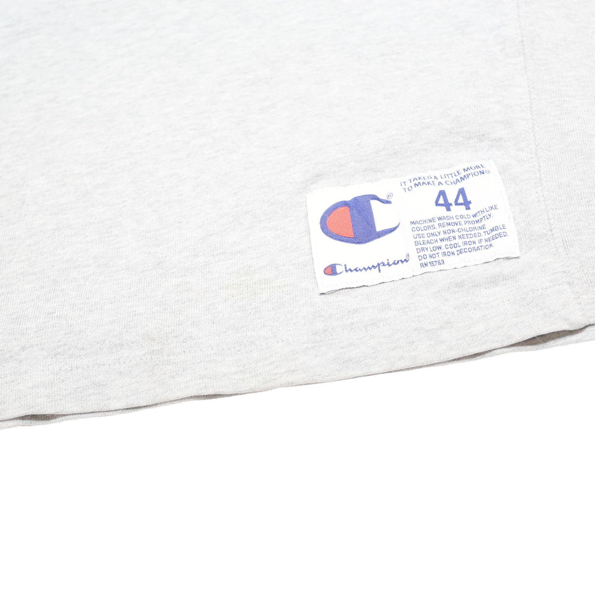 CHAMPION REVERSE WEAVE Mens Grey Short Sleeve Polo Shirt L Cotton Basic