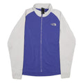 THE NORTH FACE Womens Purple & White Jacket XL Polyester Blend Zip Outdoor Sport