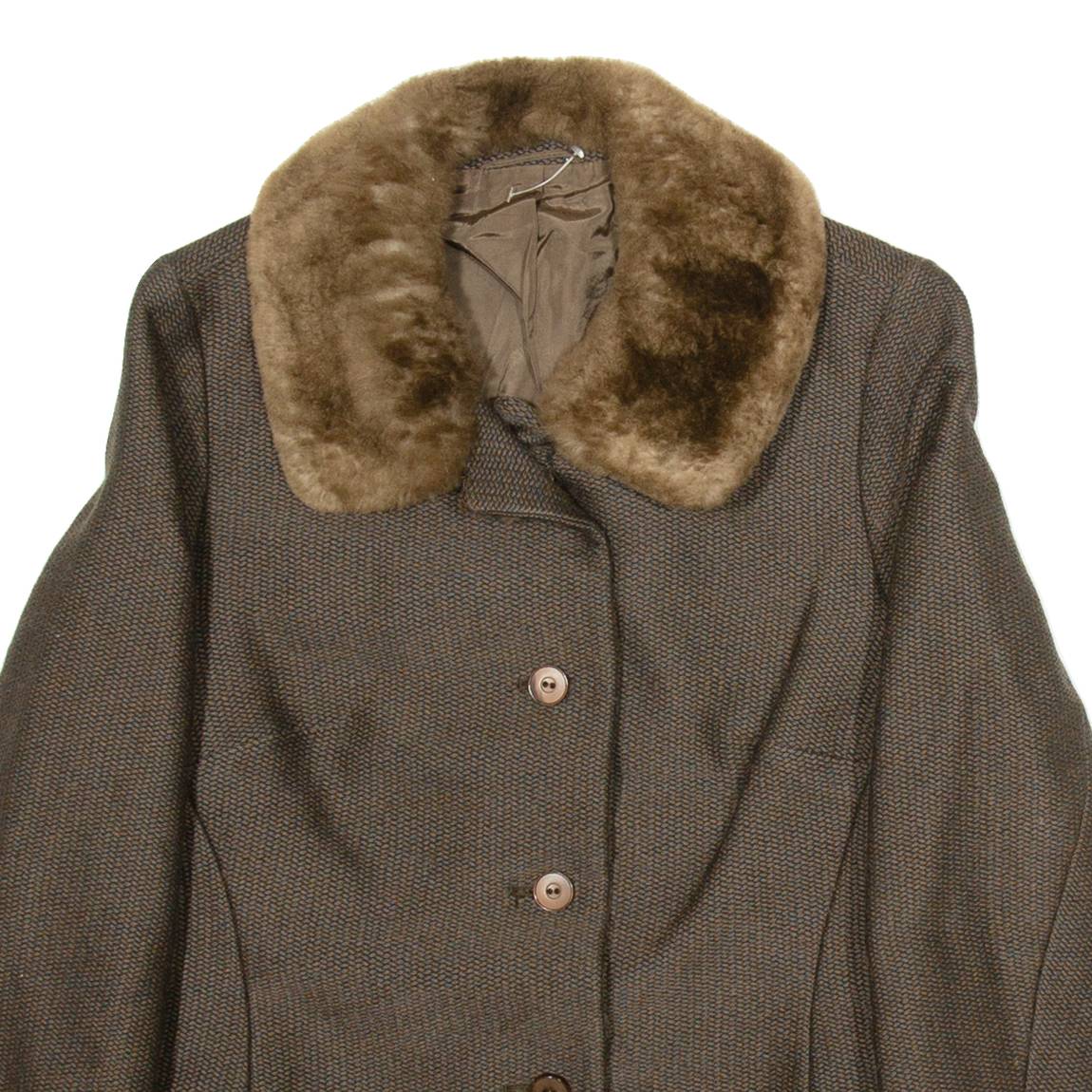Womens Blazer Jacket Brown M